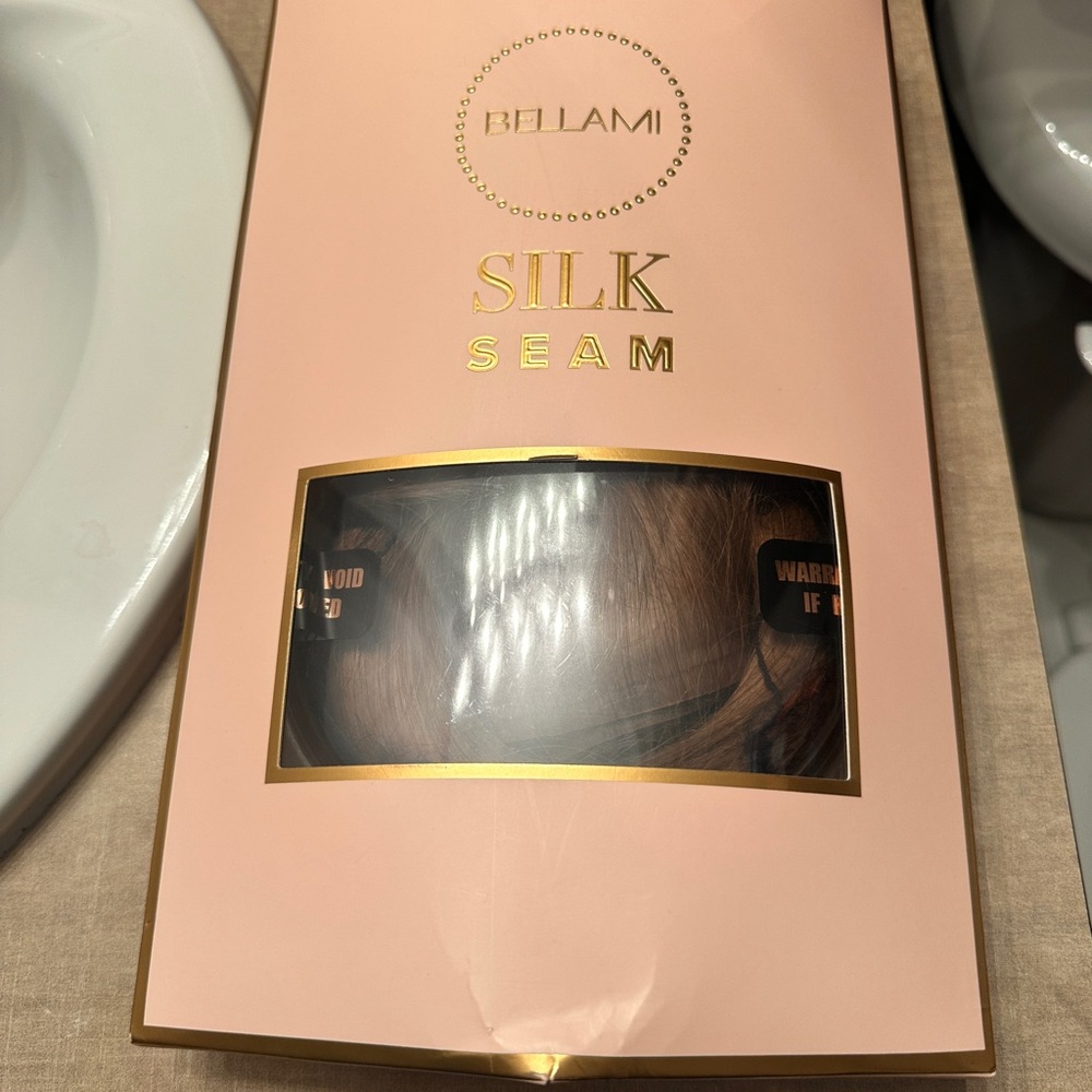 BELLAMI Silk Seam Extensions - Natural Brown